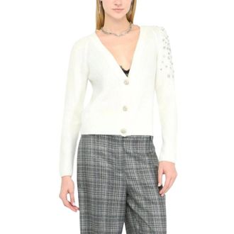 Liu Jo Dames, Truien, Beige, Maat: M Wol