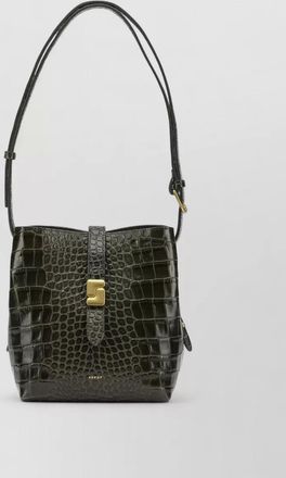 SOEUR leather bello small shoulder bag