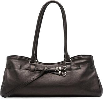 Margesherwood Buckle-detail Leather Tote Bag