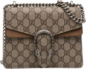 Gucci Pre-owned Cross Body Bags, female, Brown, Size: ONE SIZE Pre-owned Dionysus Crossbody Bag