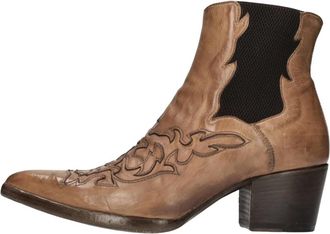 Alberto Ursula 46036 - Dames - Cowboylaarzen - Bruin - 38 EU - Schoenen