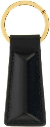 Jil Sander Linea Sleutelhanger - Dames - Accessoires - Zwart - Maat: ONE Size Leer