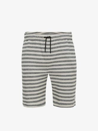 Genti Gestreepte Korte Broek | Donkerblauw