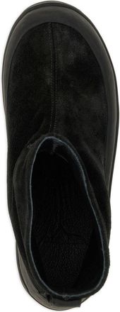 Stone Island Mens Boots Black Calfskin