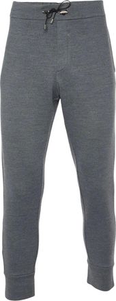 Emporio Armani wool track pants - Grey