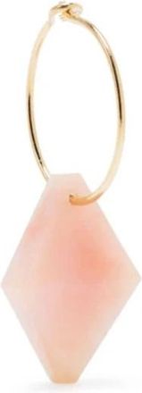 Aliita Oorbel Cirkel Rombo Cirkel Op. Rosa - Dames - Oorbellen - Geel - ONE Size - Accessoires