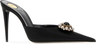 Saint Laurent Cosmo Mule Heel - Black