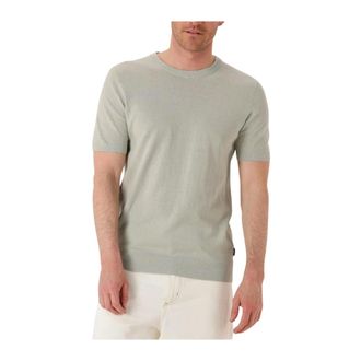 Saint Steve Saint Steve, Heren, Tops, Grijs, Maat: M