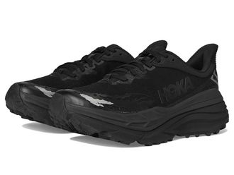 Hoka One One Stinson 7 Mens Shoes Black/Black : 10 D - Medium, Textile