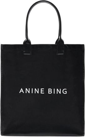 Anine Bing Leonie Coated Canvas Tote