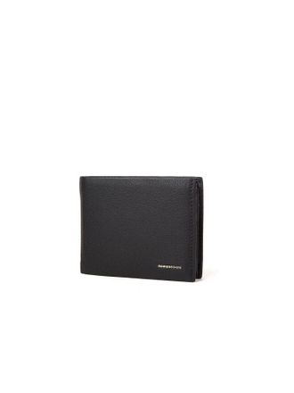 Momo Design Mens Wallet Black Genuine Leather Bags