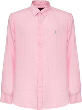 Polo Ralph Lauren Linen Shirt With Logo