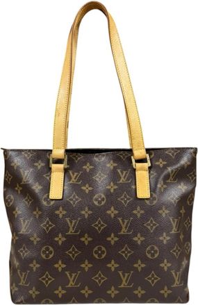 Louis Vuitton Brown Monogram Canvas Tote Bag (Pre-Owned)