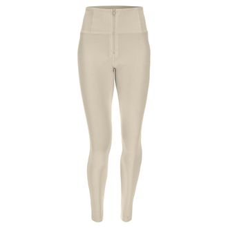 Freddy Leggings FREDDY Leggings WRUP1HC006PREC, Damen, Gr. L, EURO, braun (braun rice), Obermaterial: 72% Polyester PES. 15% Polyurethan PU. 13% Elasthan EL.