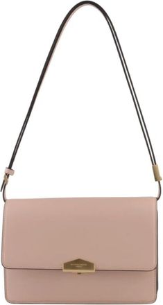 Pourchet Anjou Schoudertas - Dames - Schoudertassen - Roze - ONE Size - Leer - Tassen