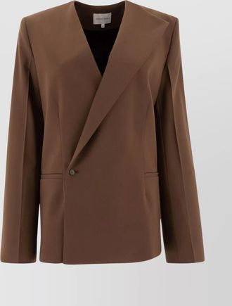Loulou Studio tailored jackets back vent