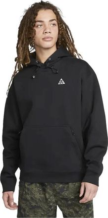 Nike Tuff Fleece Pullover Hoodie - Heren - Sportshirts - Zwart - M - Katoen - Fitness