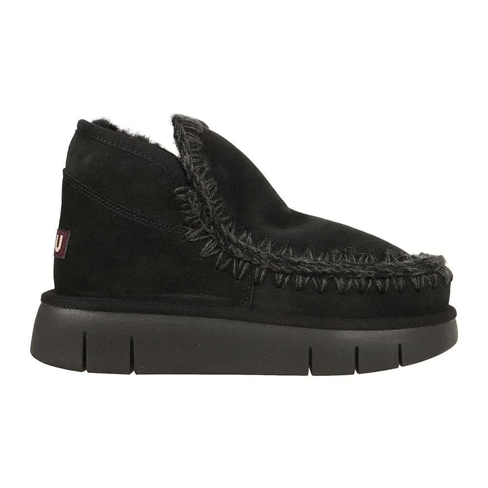 ミドルブーツ MOU Women Boots MU FW101050ABKBK Black MOU Women Boots MU FW101050ABKBK Black (Mou/ミドルブーツ) MU