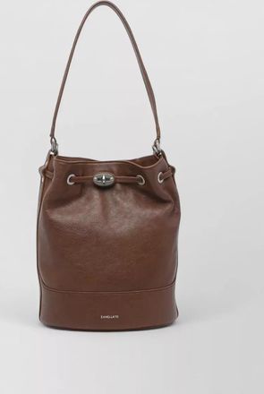Zanellato bucket bag top handle shoulder strap