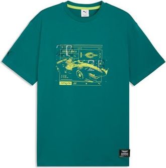 Puma AMF1 Relaxed Fit Cotton Graphic T-Shirt in Green Lux at Nordstrom, Size Xx-Large
