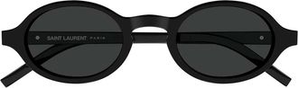 Saint Laurent Sunglasses Sl M161 001 Black/Black Unisex