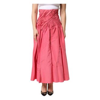 Dolce & Gabbana Dames, Rokken, Roze, Maat: XS Zijde