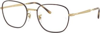 Ray-Ban Rx 6534 3188 Optisch montuur - unisex - Brillen - Bruin - 53 MM - Accessoires