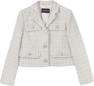 Karl Lagerfeld Short Twill Cotton Jacket