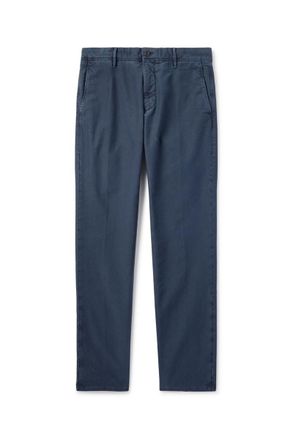 Slowear Slim-Fit Garment-Dyed Tricochino Trousers