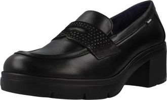 Fluchos Schoenen, Dames, Zwart, 39 EU, Leer, Sugar Calf Loafers