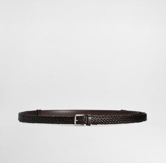 Dolce & Gabbana Calfskin Belt - Man Belts Brown 100