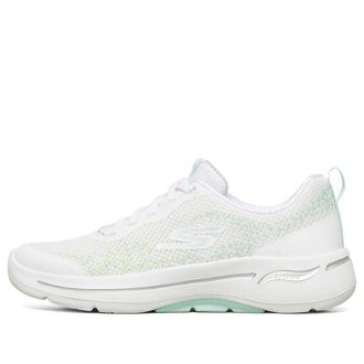 Skechers (WMNS) Skechers Go Walk Arch Fit White Light Blue 124486-WLB