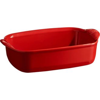 Emile Henry Individual Rectangle Baking Dish Ultime, 8.75 X 5.5 in Burgundy at Nordstrom