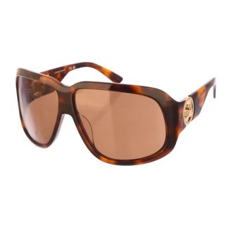 Longchamp Square Frame Acetate Sunglasses - female - Longchamp - Sunglasses - Brown - ONE SIZE - Accessories