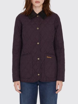 Barbour Annadale Slim Fit Quilted Jacket with Corduroy Collar