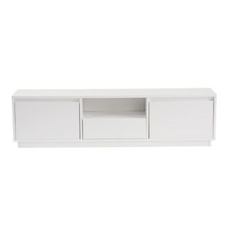 Calicosy Mueble de TV con 3 puertas L160 cm - Blanco