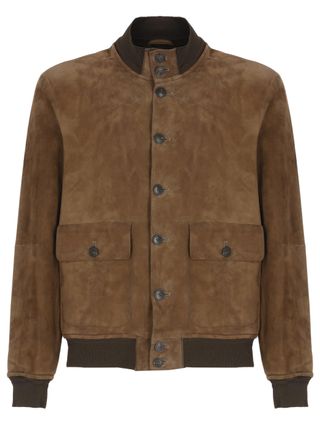 The Jack Leathers Brown Riverside Suede Leather Jacket
