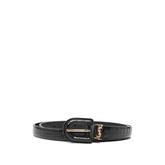 Saint Laurent Signature Buckle Belt
