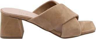 &Egrave; Mia Imelda - Dames - Muiltjes - Beige - 38 EU - Schoenen