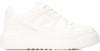 Refresh Womens Lace-Up Sneaker In White