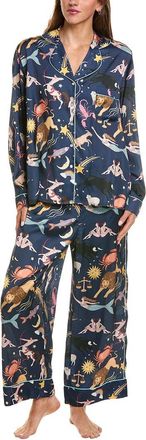 Karen Mabon 2Pc Long Sleeve Pajama Set