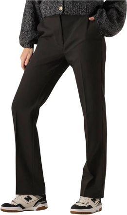 Another Label Veelzijdige Milly Broek - Dames - Wijde Broeken - Zwart - S - Polyester - Broeken