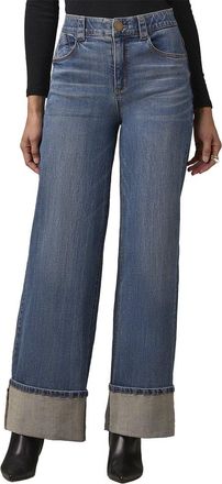 Wit & Wisdom Wit & Wisdom Mid Blue Artisanal Skyrise Wide Leg Jean