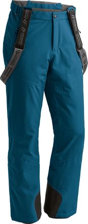 Maier Sports Skihose MAIER SPORTS Anton 2.1, Herren, Gr. 50, Normalgr&ouml;ssen, blau (saphirblau), 100% Polyester, Hosen Skihose, Herren Schneehose mit Hosentr&auml;gern, w