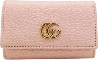 Gucci Pre-owned Wallets, female, Pink, Size: ONE SIZE Pre-owned Keycase