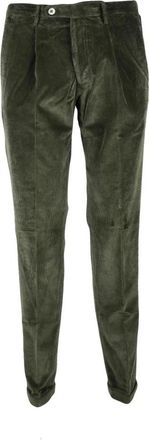 Michael Coal Slim-fit Broeken - Heren - Slim Fit Broeken - Groen - W34 - Katoen - Broeken