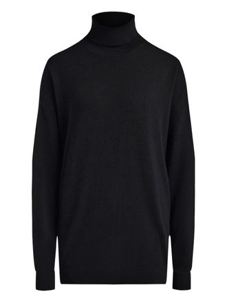 12 Storeez turtleneck knitted sweater - women - Merino/Cashmere - S - Black