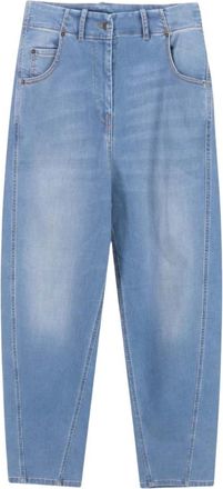 8pm Biarritz Jeans - Dames - Loose Fit Jeans - Blauw - W30 - Katoen - Jeans