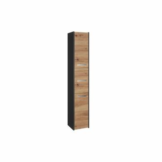 OEM Mueble De Ba&ntilde;o Moderno En Antracita/roble Artesanal - 3 Puertas, Universal, Fabricaci&oacute;n Polaca