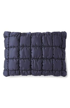 Sunday Citizen Puff Squares Set of 2 Pillow Shams in Baritone Blue at Nordstrom, Size King